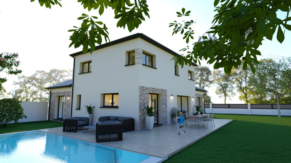 MAISON À CONSTRUIRE DE 130 M² À SAINT-MARTIN-AUX-CHARTRA....