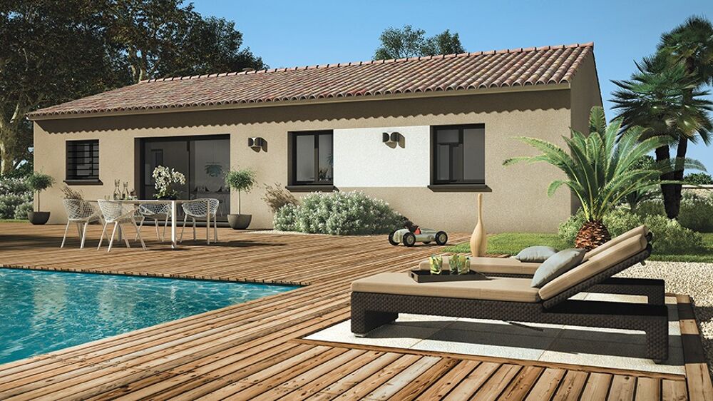 MAISON 100 m² 5 PIECES SUR 522 M² DE TERRAIN au TRIADOU,....