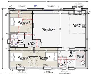  Maison à vendre 3 pièces 100 m²
