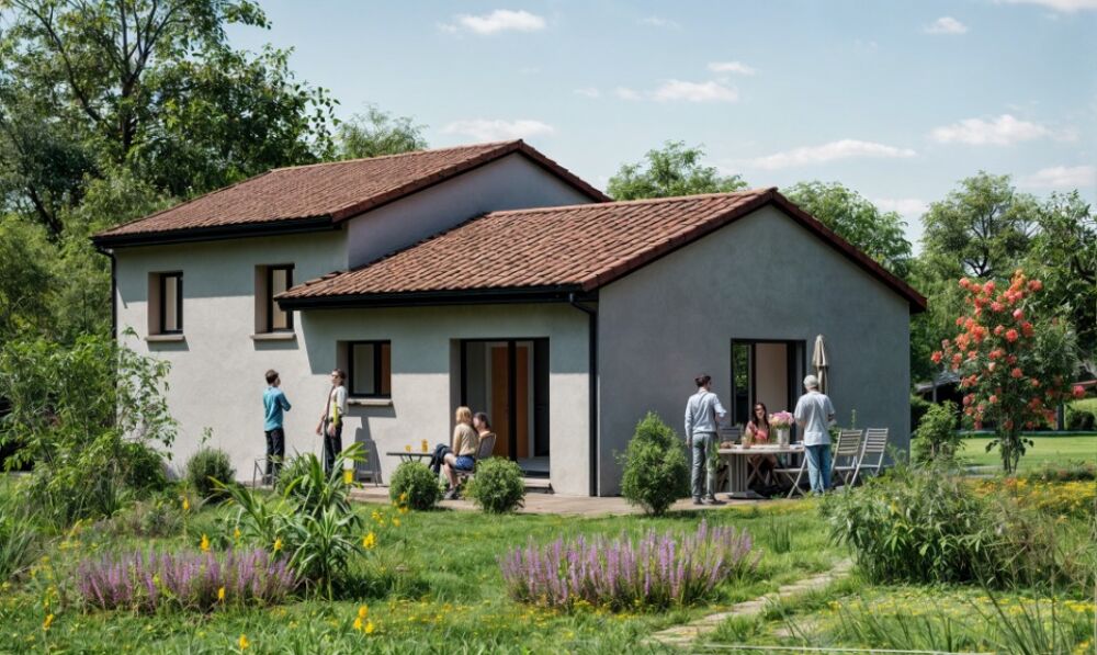Découvrez cette maison moderne de 94m², alliant confort ....