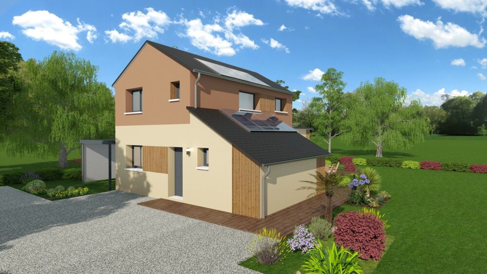 🏡 PROJET MAISON OSSATURE BOIS 110 m² À GUICHEN P....