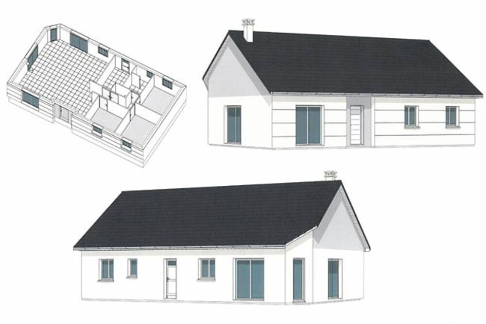 MAISON À CONSTRUIRE DE 90 M² IDÉALEMENT SITUÉE À CIERREY....