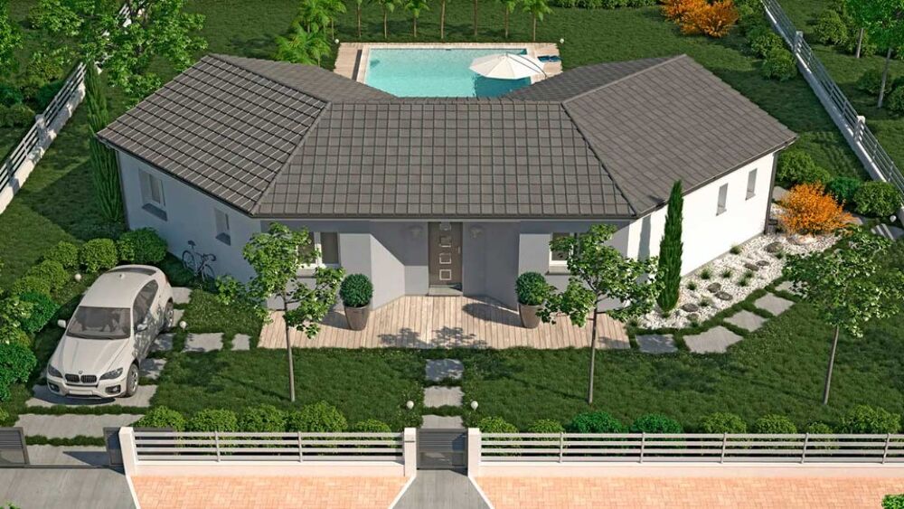 VENTE : maison de 5 pièces (103 m²) à Biganos EMPLAC....