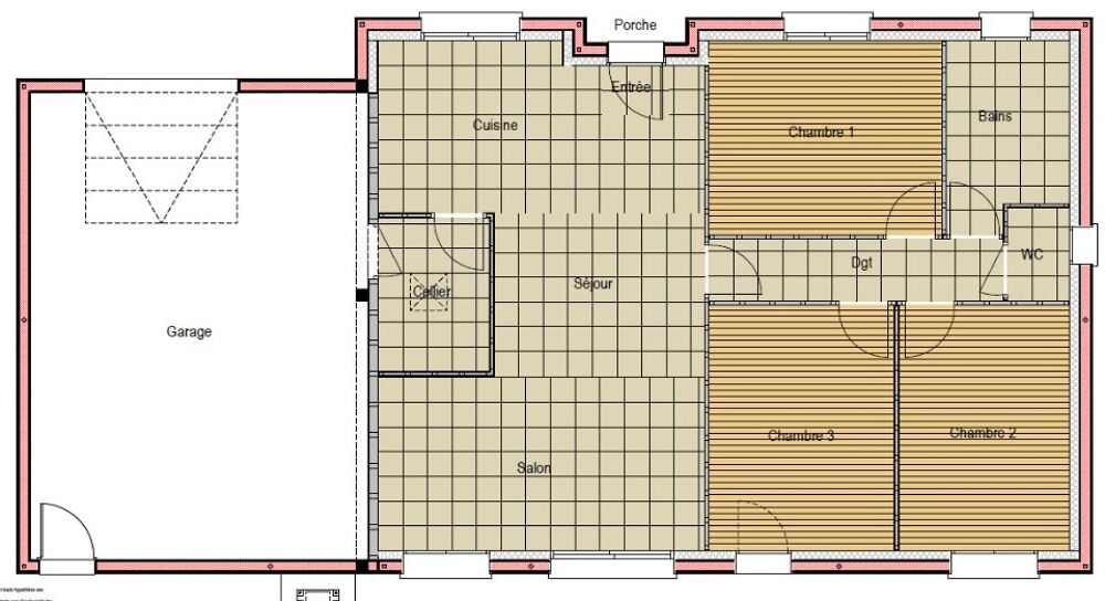 vente Maison - 4 pièce(s) - 90 m² Champagné (72470)