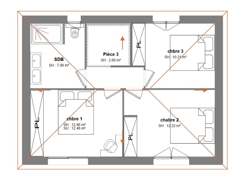 vente Maison - 4 pièce(s) - 90 m² Fréjus (83600)