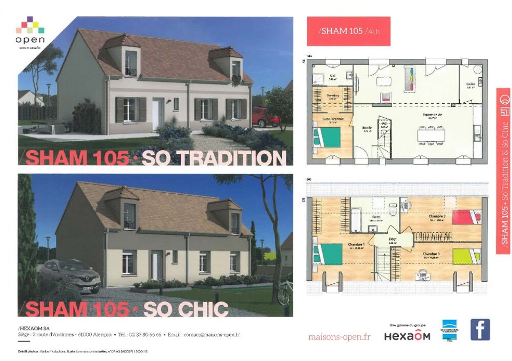 vente Maison - 4 pièce(s) - 80 m² Gallardon (28320)