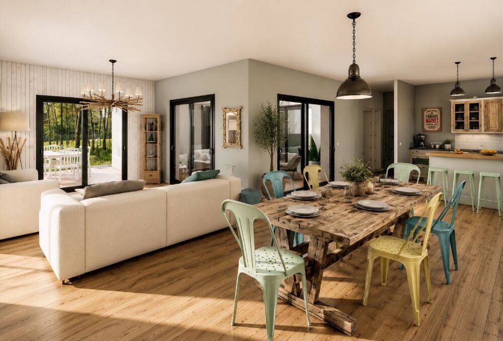 Villa Patio + terrain à Soustons - À deux pas de l'étang....