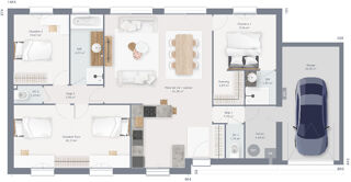  Maison à vendre 5 pièces 105 m²