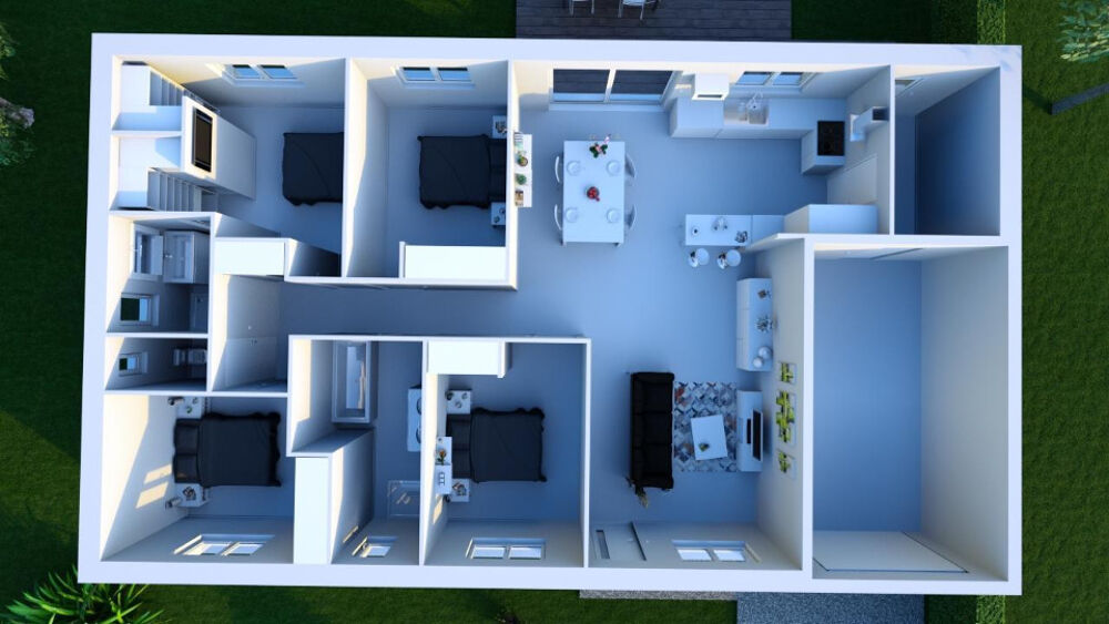 vente Maison - 4 pièce(s) - 100 m² Louplande (72210)