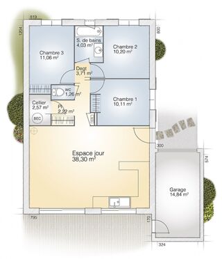  Maison à vendre 6 pièces 83 m²