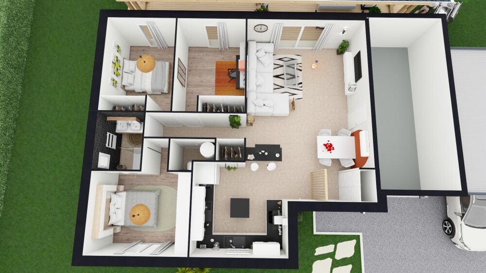 MAISON À CONSTRUIRE DE 80 M² IDÉALEMENT SITUÉE À SAINT-P....