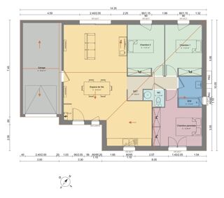  Maison à vendre 5 pièces 90 m²