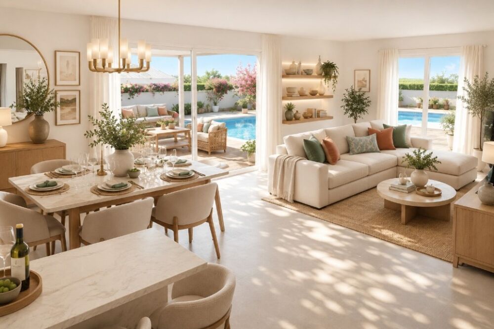 vente Maison - 3 pièce(s) - 90 m² Pourrières (83910)