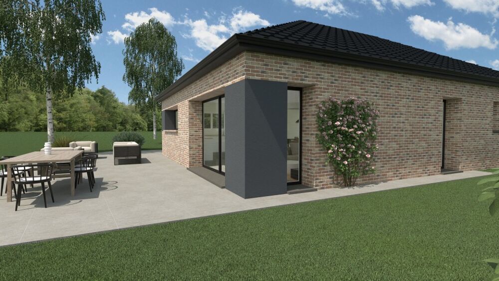 MAISON À CONSTRUIRE DE 120 M² À MO NS-EN-PÉVÈLE, PROXIMI....