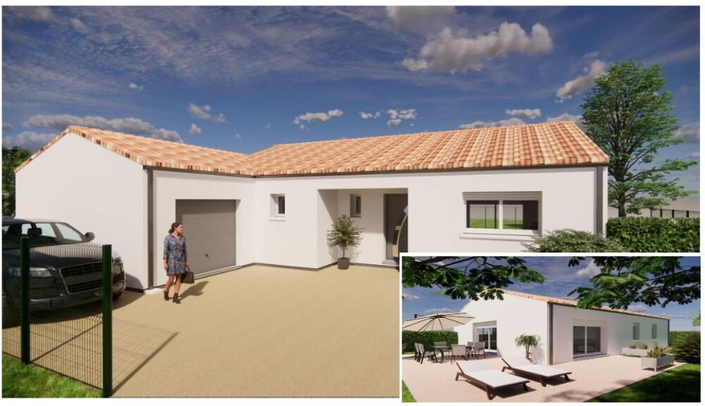 Saint-Jean-de-Monts : maison de 5 pièces (105 m²) en ven....