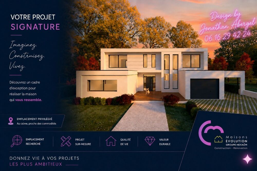 MAISON À CONSTRUIRE DE 220 M² À VERRIÈRES-LE-BUISSON DAN....