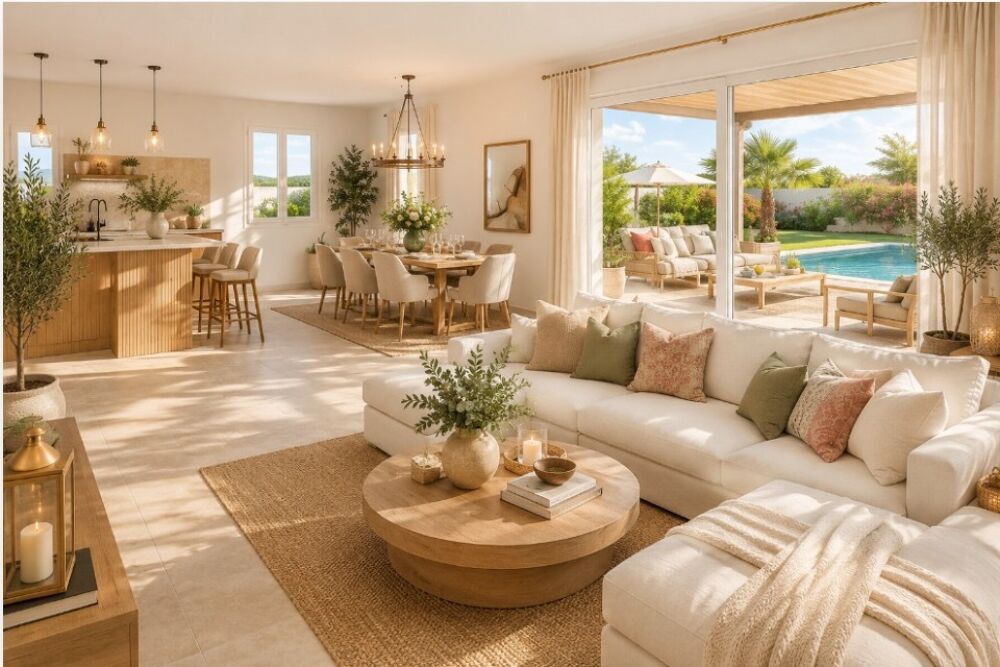 vente Maison - 3 pièce(s) - 72 m² Camps-la-Source (83170)