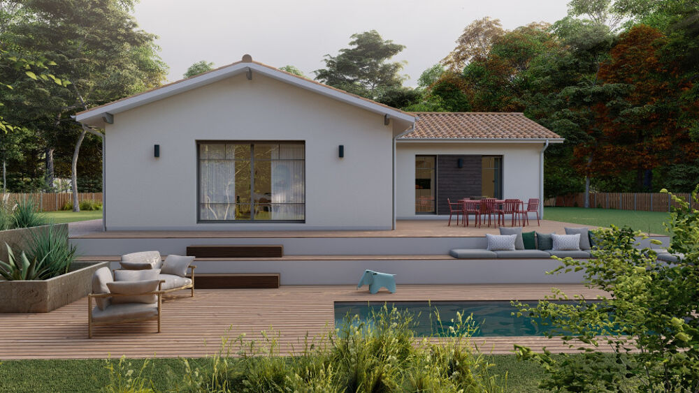 🏠Projet : terrain + maison à CARCANS (33121): &#....