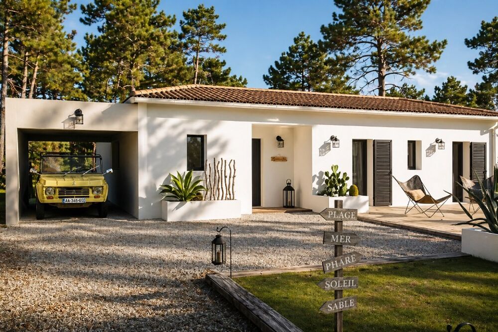Villa Patio + terrain à Soustons - À deux pas de l'étang....