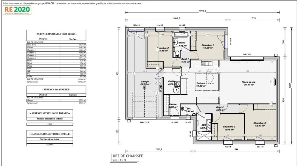 MAISON À CONSTRUIRE DE 109 M² PROCHE DE LA ROCHE-SUR-YON....