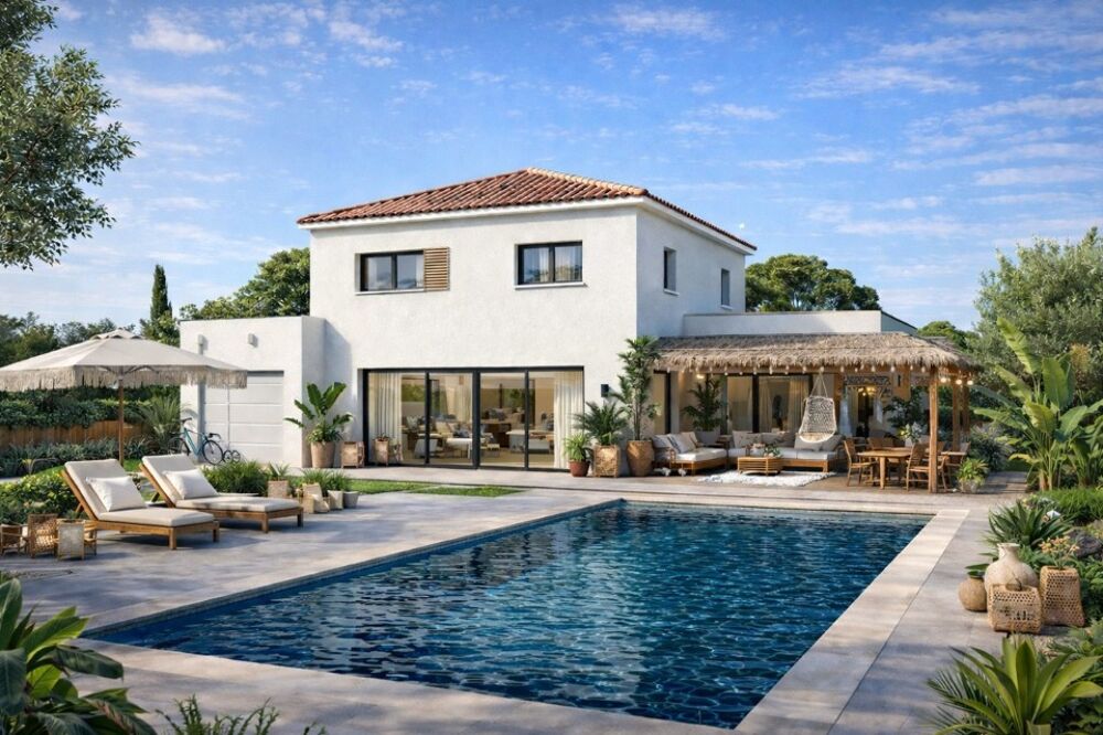 Projet Terrain + Maison - Six-Fours-les-Plages - 504 m² ....
