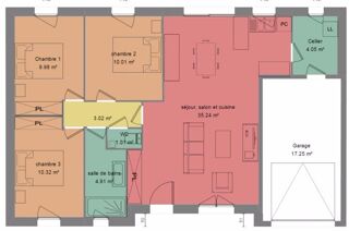  Maison à vendre 5 pièces 75 m²