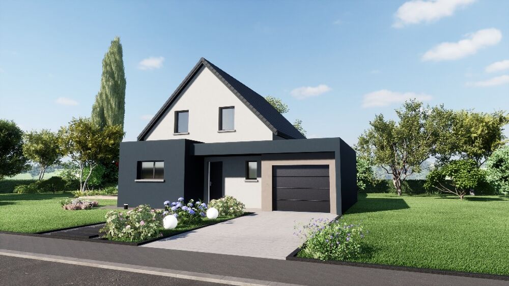 Maison neuve modèle VALENTINE, 118m² au sol, 4 chambres ....