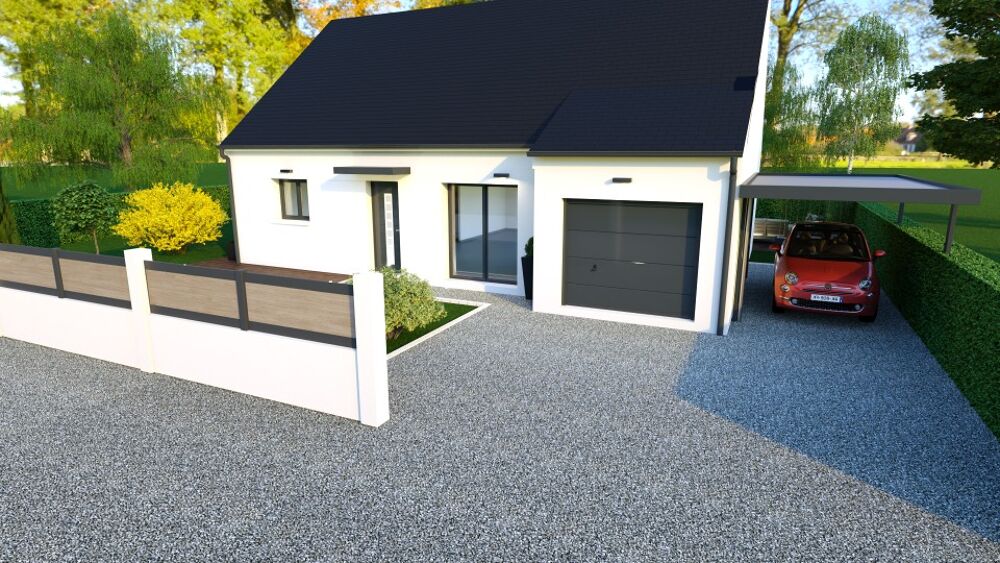 MAISON À CONSTRUIRE DE 90 M² PROCHE DE LE MAGNY, AVEC 4 ....
