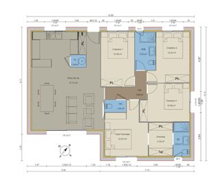  Maison à vendre 5 pièces 100 m²