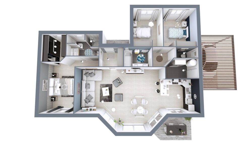 vente Maison - 5 pièce(s) - 107 m² Grenade-sur-l'Adour (40270)