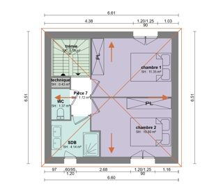  Maison � vendre 3 pi�ces 130 m�