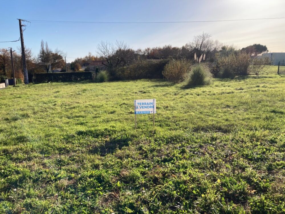 vente Terrain - 611 m² La Chapelle-des-Pots (17100)