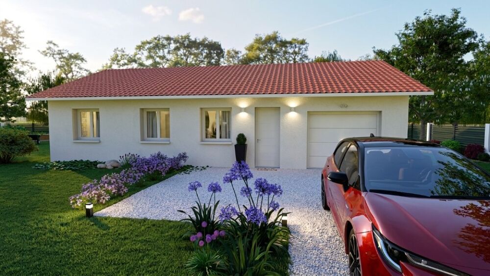 Maison neuve 85 M2 avec jardin sur la commune de ECLASSA....