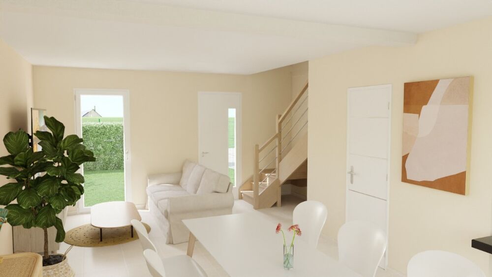 vente Maison - 5 pièce(s) - 90 m² Angerville-la-Campagne (27930)