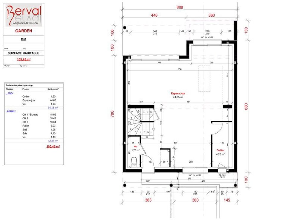 vente Maison - 3 pièce(s) - 103 m² Saint-Maur-des-Fossés (94100)