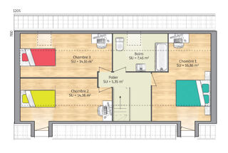  Maison à vendre 5 pièces 90 m²