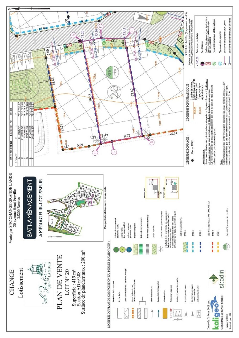 vente Maison - 6 pièce(s) - 106 m² Changé (53810)
