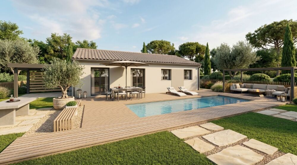 MAISON À CONSTRUIRE DE 90 M² IDÉALEMENT SITUÉE À LANGON,....