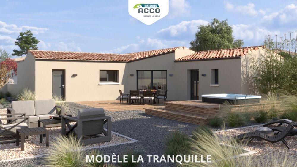 Maison neuve de plain-pied de 96 m² avec terrain de 402 ....
