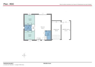  Maison  vendre 3 pices 70 m