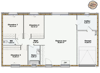  Maison 4 pièces 83 m² Avoine