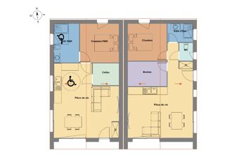  Maison � vendre 2 pi�ces 50 m�