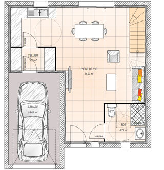  Maison � vendre 6 pi�ces 94 m�