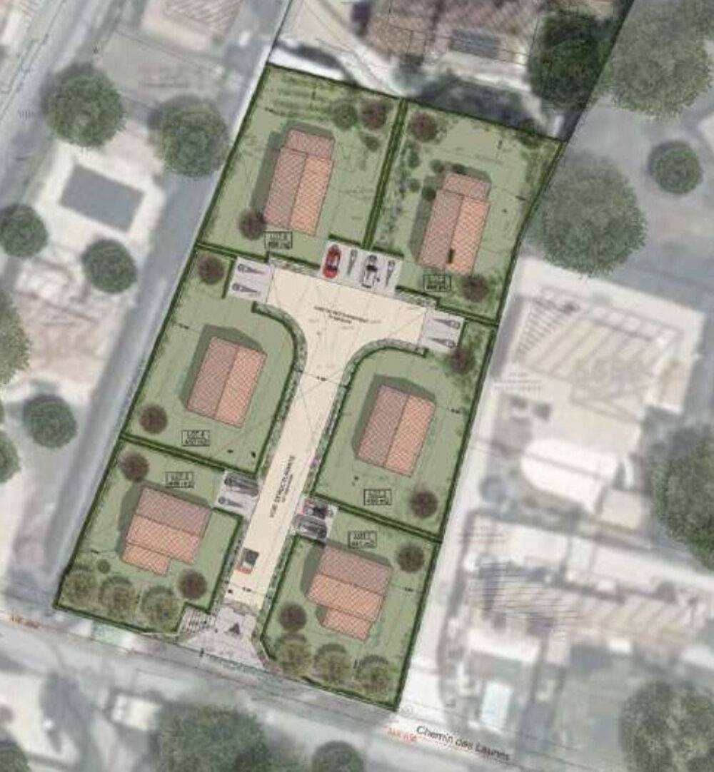 vente Terrain - 441 m² Carros (06510)