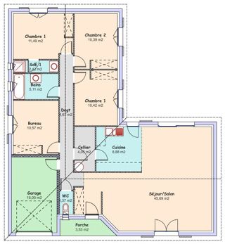  Maison à vendre 4 pièces 119 m²