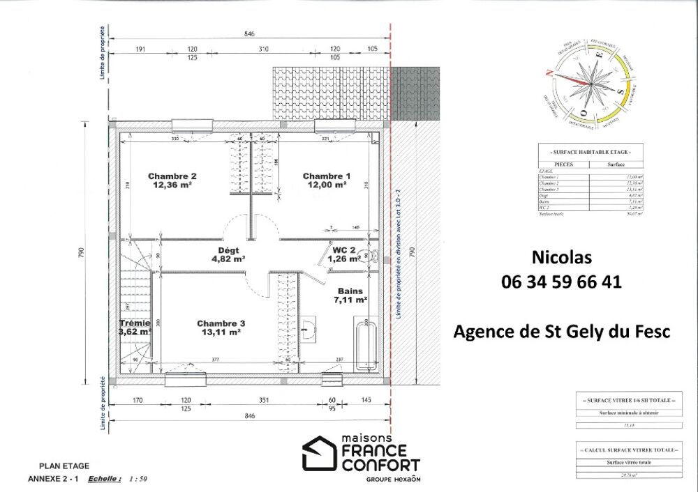 vente Maison - 4 pièce(s) - 90 m² Marsillargues (34590)
