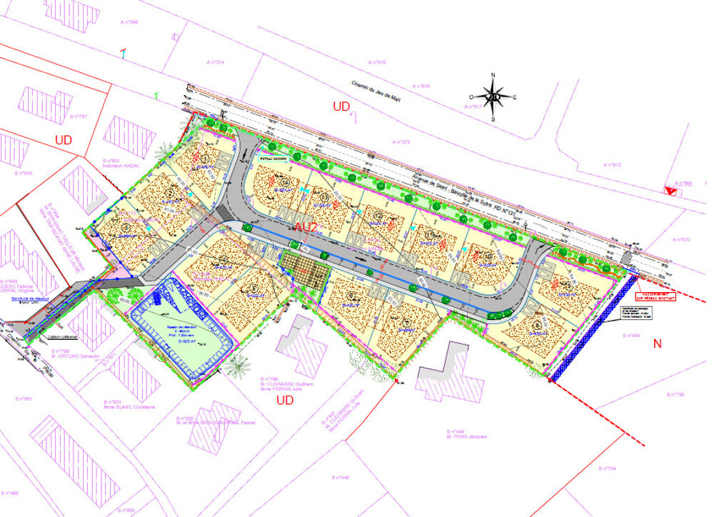 vente Terrain - 404 m² Popian (34230)