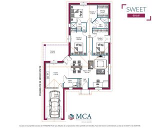  Maison  vendre 4 pices 100 m