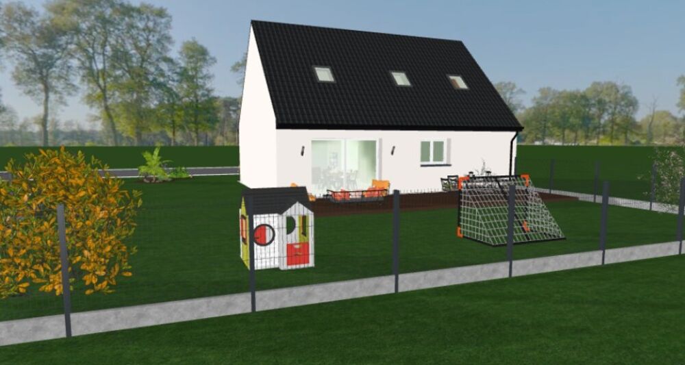 Découvrez cette belle maison contemporaine de semi-plain....