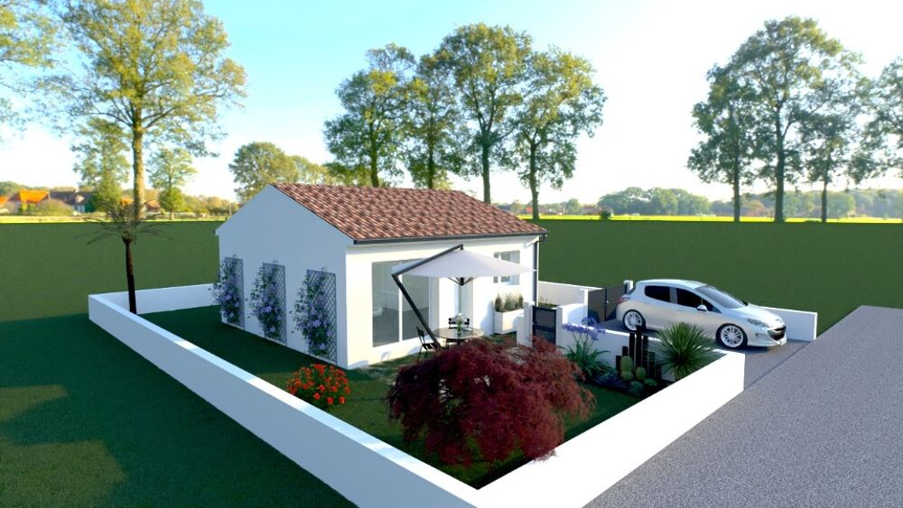 PROJET DE CONSTRUCTION - Maison F2 (50 m²) à Alignan-du-....